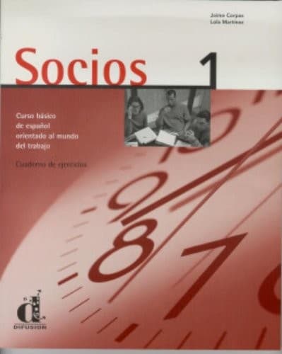 Portada de Socios 1 - Cuaderno de Ejercicios