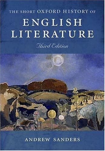 Portada de The short Oxford history of English literature