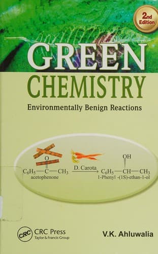 Portada de Green Chemistry