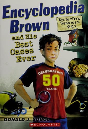 Portada de Encyclopedia Brown and his best cases ever