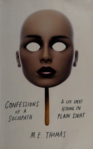 Portada de Confessions of a sociopath