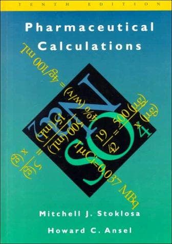 Portada de Pharmaceutical calculations.