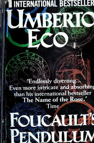 Portada de Foucault's pendulum