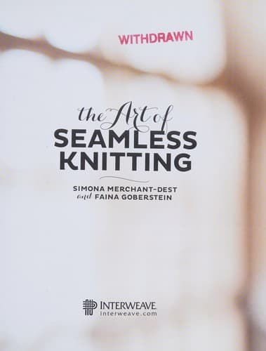 Portada de The art of seamless knitting