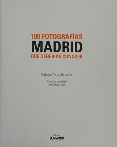 Portada de Madrid