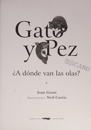 Portada de Gato y pez