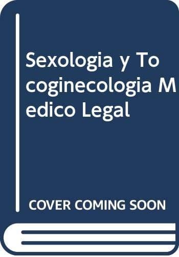 Portada de Sexologia y Tocoginecologia Medico Legal