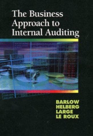 Portada de The business approach to internal auditing