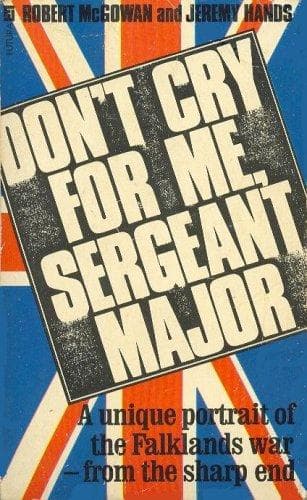 Portada de Don't Cry for Me, Sergeant-major