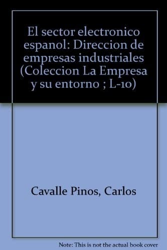 Portada de El sector electrónico español