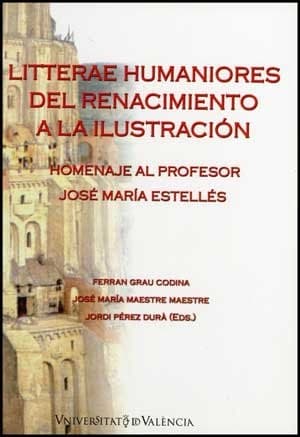 Portada de Litterae Humaniores del Renacimiento a la Ilustración