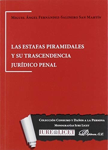 Portada de Las estafas piramidales y su trascendencia jurídico penal