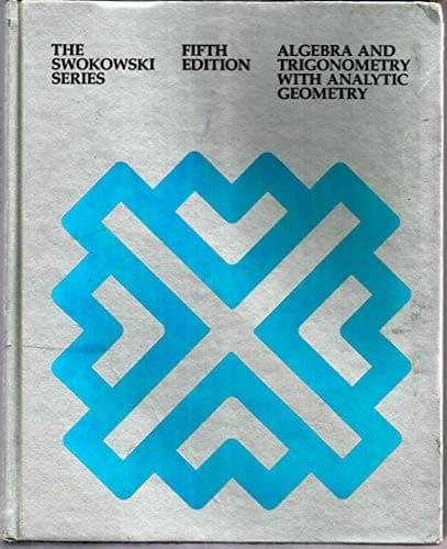Portada de Algebra and trigonometry with analytic geometry