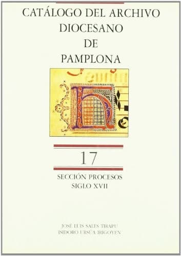Portada de Catálogo del Archivo Diocesano de Pamplona