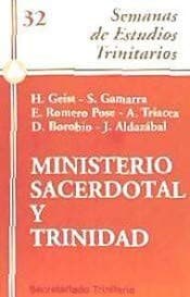 Portada de Ministerio sacerdotal y Trinidad