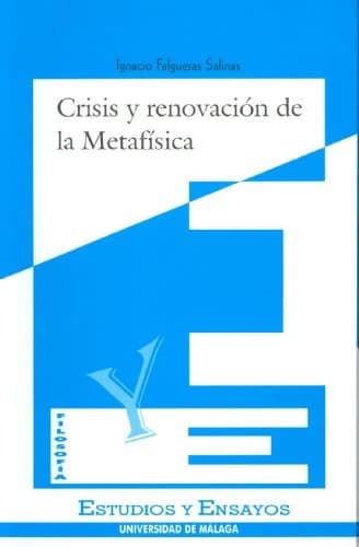 Portada de Crisis y renovación de la metafísica