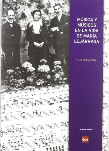 Portada de Musica y musicos en la vida de María Lejárraga