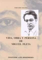 Portada de Vida, obra y persona de Miguel Fleta