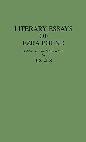 Portada de Literary essays of Ezra Pound