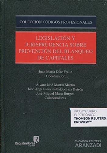 Portada de Legislación y Jurisprudencia sobre prevención del Blanqueo de Capitales