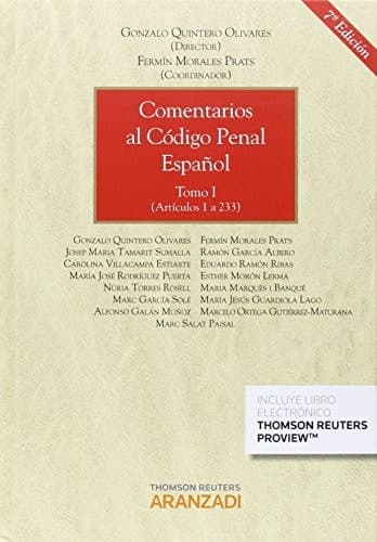 Portada de Comentarios al Código Penal Español [2 Tomos]