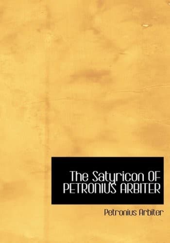 Portada de Satyricon of Petronius Arbiter