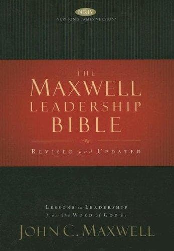 Portada de Maxwell Leadership Bible, Revised and Updated