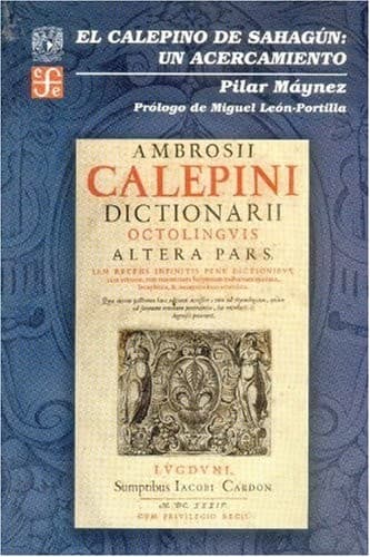 Portada de El Calepino De Sahagun (Vida Y Pensamiento De Mexico)