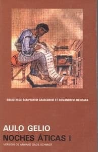 Portada de Noches aticas I. Libros I-IV