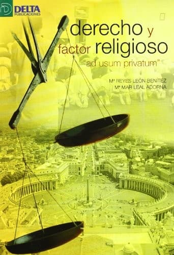 Portada de Derecho y factor religioso