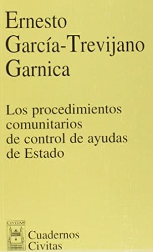 Portada de Los Procedimientos Comunitariosde Control de Ayudas de Estado