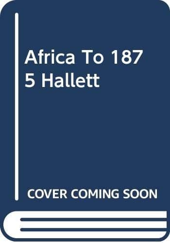Portada de Africa to 1875