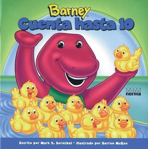Portada de Barney Cuenta Hasta 10