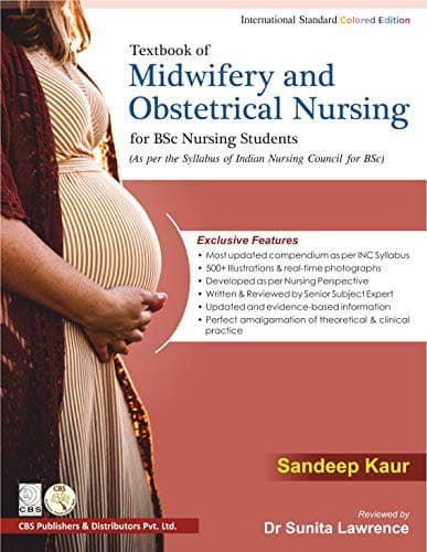 Portada de Textbook of Midwifery and Obstetrical Nursing for BSc Nursing Students
