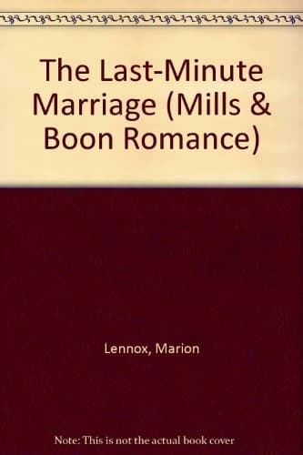 Portada de The Last-Minute Marriage