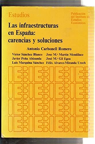 Portada de Las infraestructuras en España