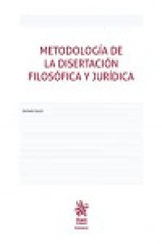 Portada de Metodología de la Disertación Filosófica y Jurídica