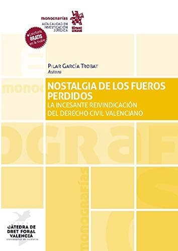Portada de Nostalgia de los Fueros Perdidos