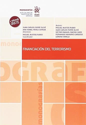 Portada de Financiación del terrorismo
