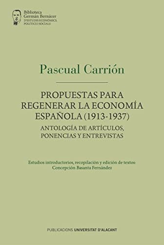 Portada de Propuestas para regenerar la economía española
