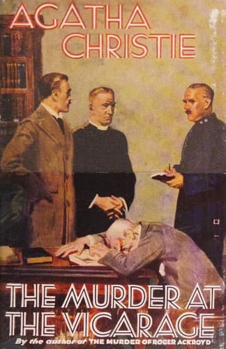 Portada de The Murder At the Vicarage