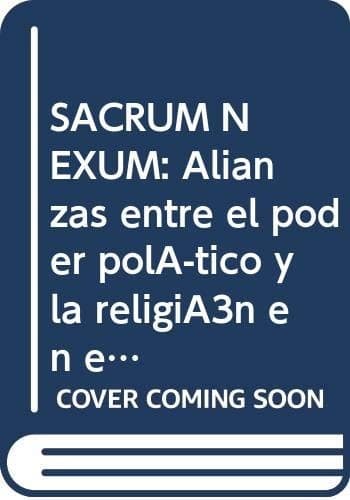 Portada de SACRUM NEXUM