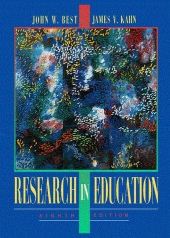 Portada de Research in education