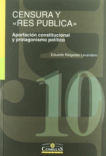 Portada de Censura y ¿Res publica?
