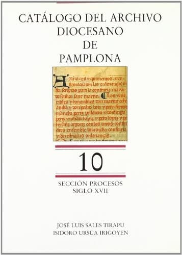 Portada de Catálogo del Archivo Diocesano de Pamplona