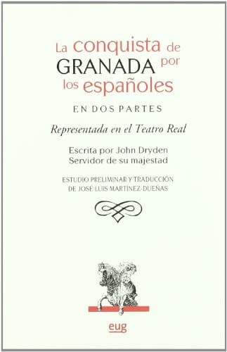 Portada de La conquista de Granada por los Españoles en dos partes.