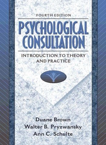 Portada de Psychological consultation