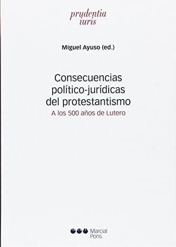 Portada de Consecuencias político-jurídicas del protestantismo
