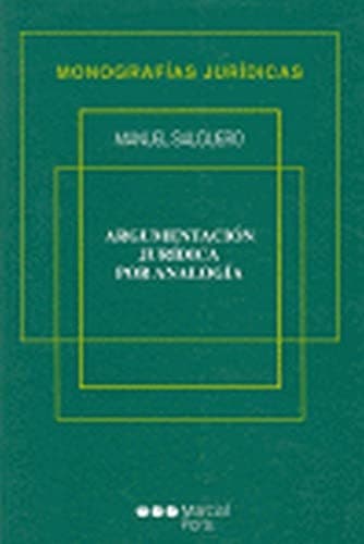 Portada de Argumentación jurídica por analogía