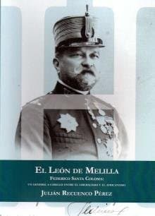 Portada de El león de Melilla : Federico Santa Coloma